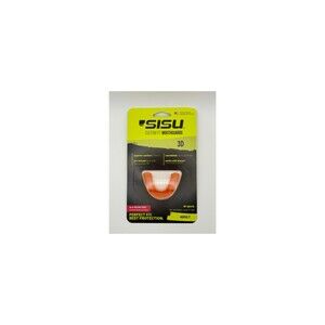 NEW SISU 3D Custom Fit Adult Mouthguard Football BBJ Boxing MMA (orange)